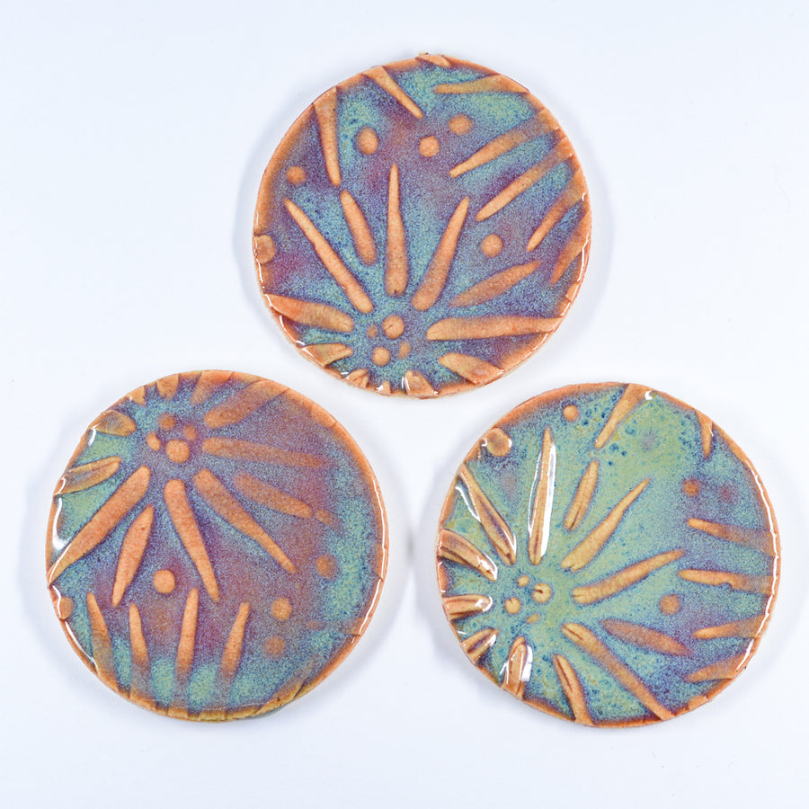 Sea Urchin Tiles - Handmade Ceramic tiles
