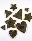 Army Green Tiles - Handmade Ceramic tiles