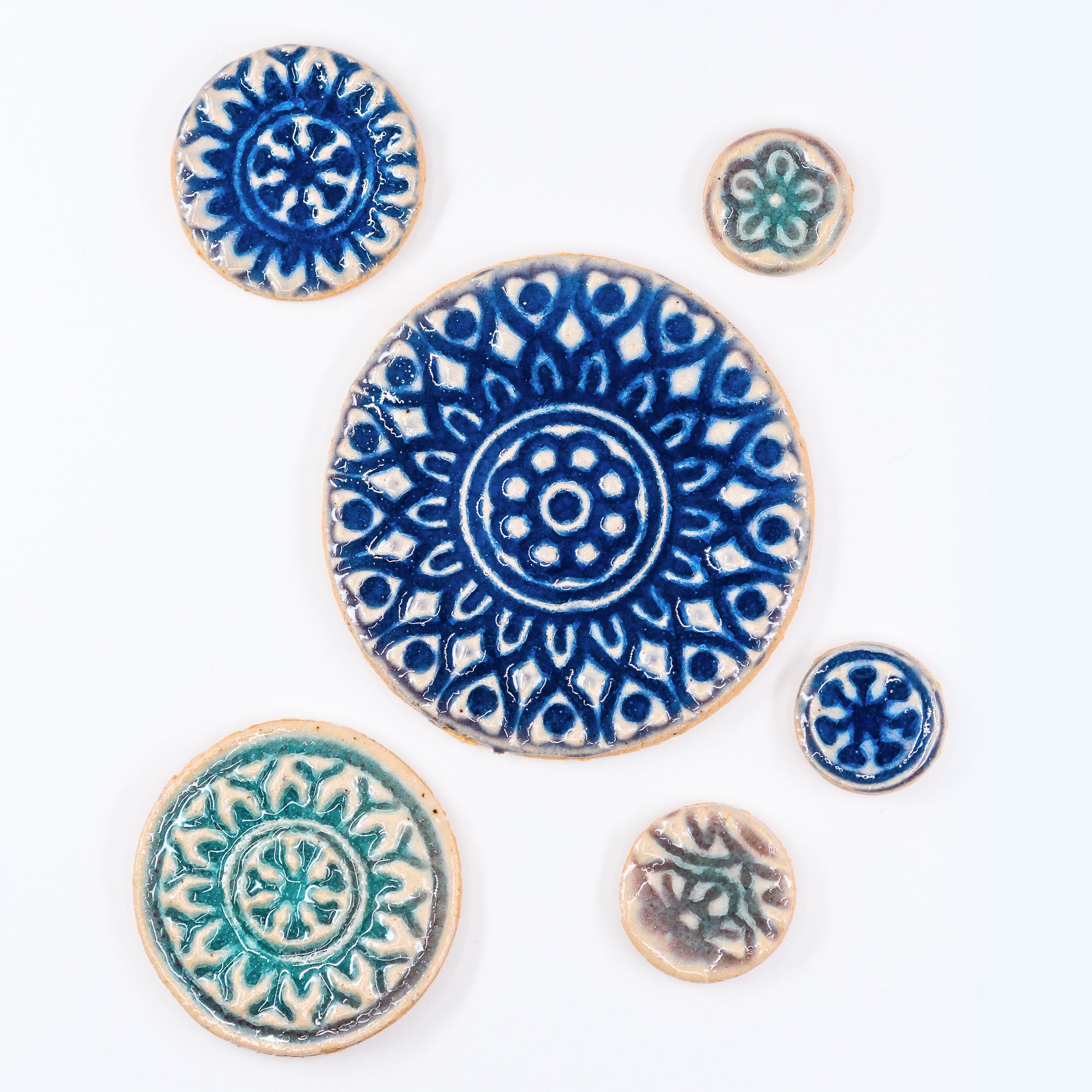 Moroccan Circles - Handmade Ceramic tiles