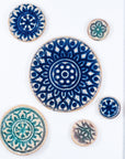 Moroccan Circles - Handmade Ceramic tiles