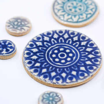 Moroccan Circles - Handmade Ceramic tiles