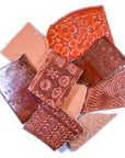 Orange - Handmade Ceramic Tile Scraps
