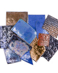 Metallics - Handmade Ceramic Tile Scraps
