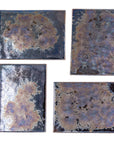 Iridescent Metallic - 2x3in Handmade Ceramic Tiles