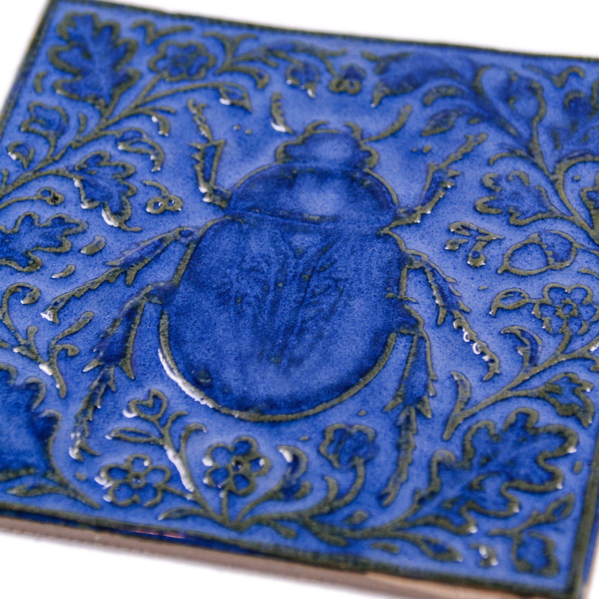 Beetle - Insect Tile - Handmade Ceramic tiles