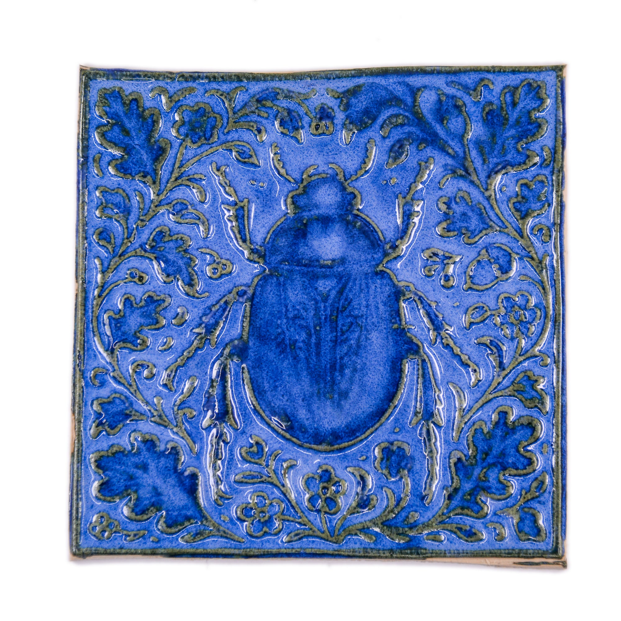 Beetle - Insect Tile - Handmade Ceramic tiles