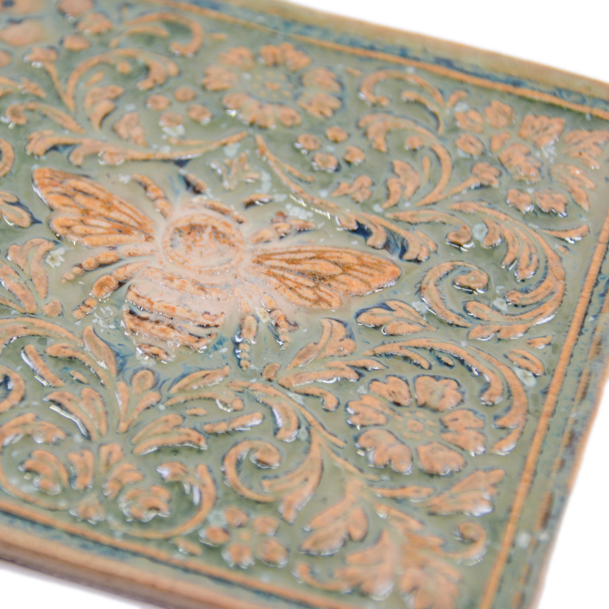 Bumble Bee - Insect Tile - Handmade Ceramic tiles