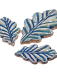 3 Leaves - Handmade Ceramic tiles