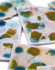Mystery Glaze Chips - Handmade Ceramic Tile Scraps