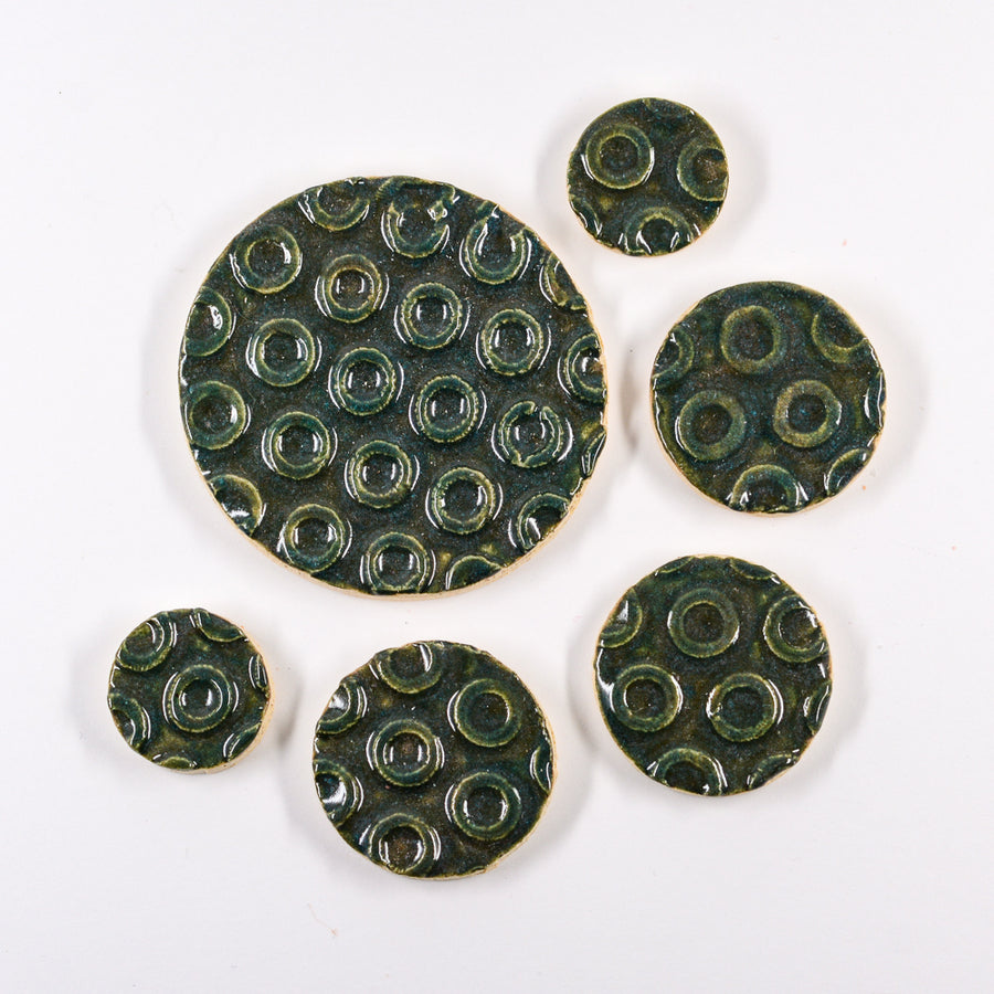 Circle Os - Handmade Ceramic tiles