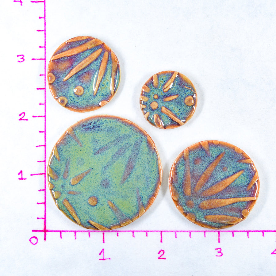 Sea Urchin Tiles - Handmade Ceramic tiles