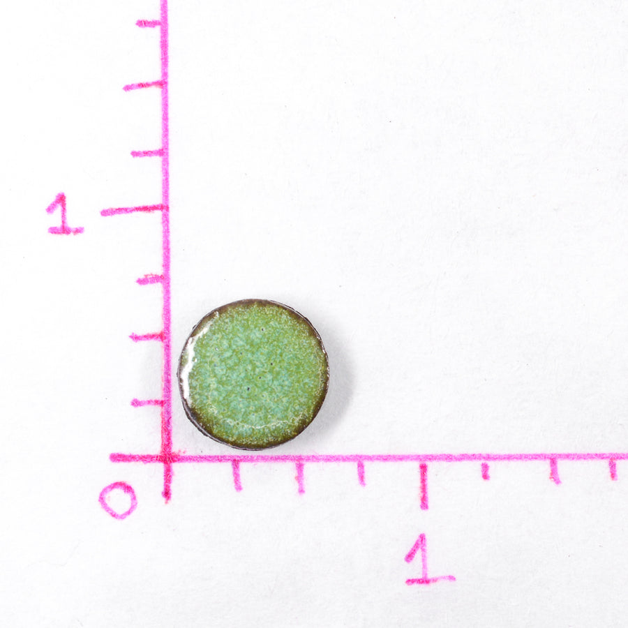 Green Dots - Handmade Ceramic tiles