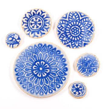 Moroccan Circles - Handmade Ceramic tiles