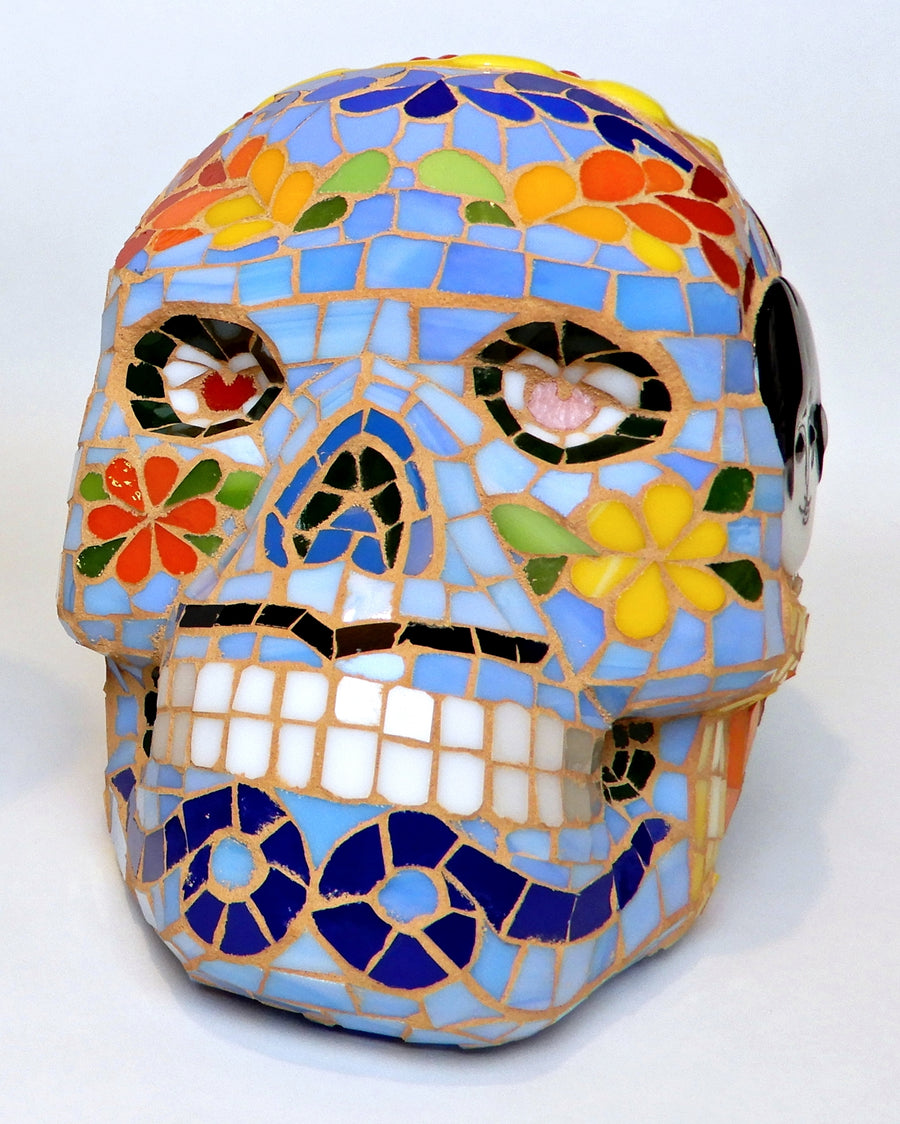 3-D Mosaic Sugar Skull, Heart or Sphere workshop with Wesley Wong - Oct. 14-15, 2023