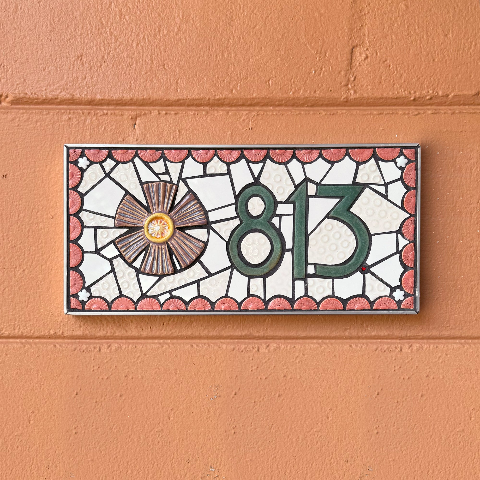 Mosaic Address Sign and handmade Tiles with Cherie Bosela -4-day  July 12-13 &amp; 19-20, 2025