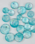 Dichroic Frit Balls - Transparent Turquoise