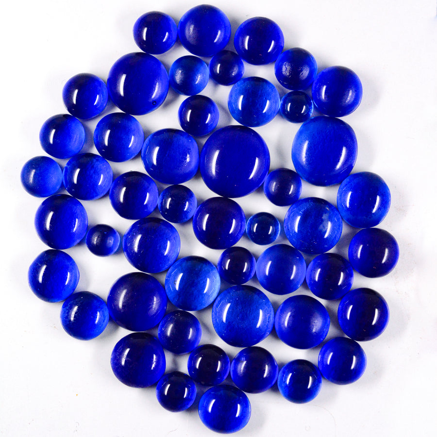 Frit Balls - Transparent Dark Blue