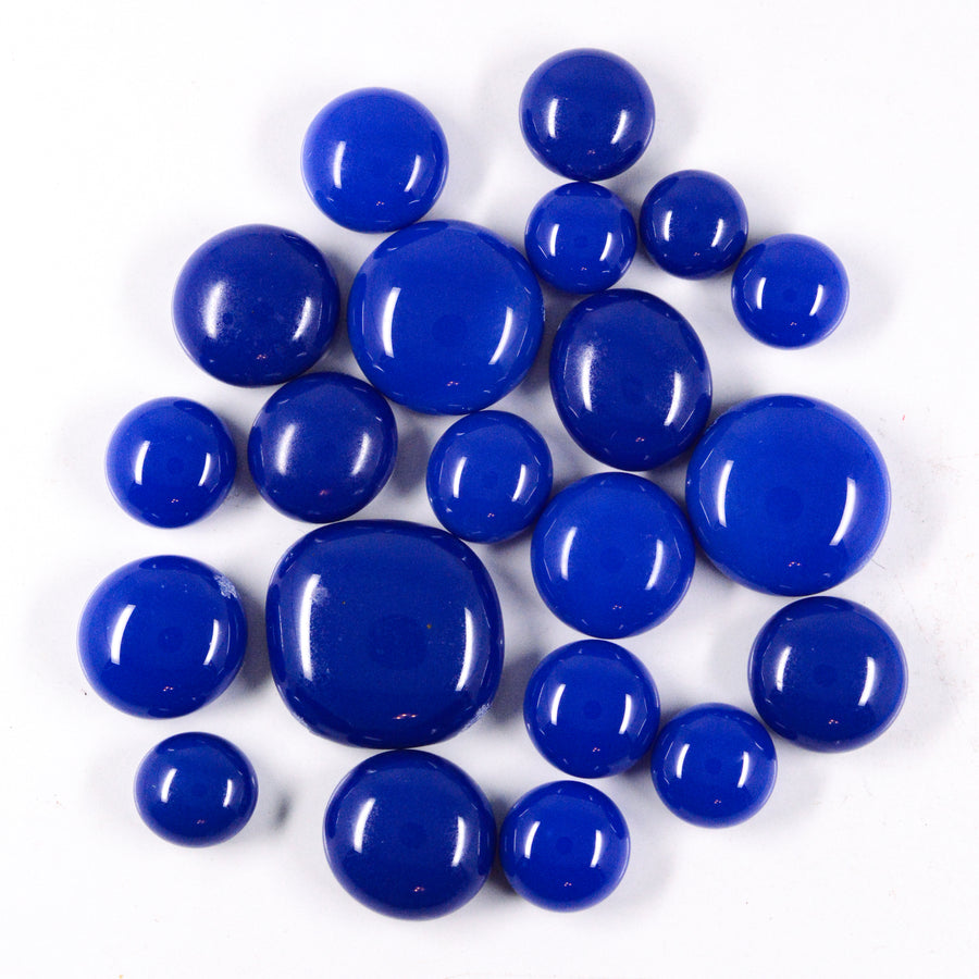 Frit Balls - Deep Cobalt Blue