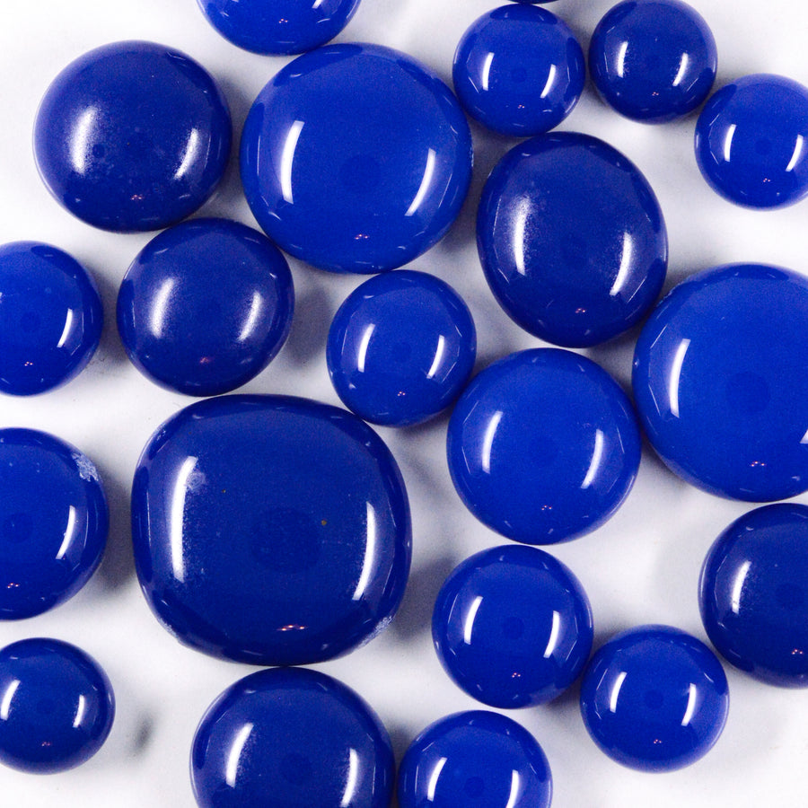 Frit Balls - Deep Cobalt Blue