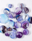 Fancy Frit Balls - Lilac, Purple and Light Blue