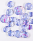 Dichroic Frit Balls - Transparent Neo- Lavender