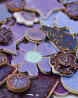 Purple Grab Bag - Handmade Ceramic tiles