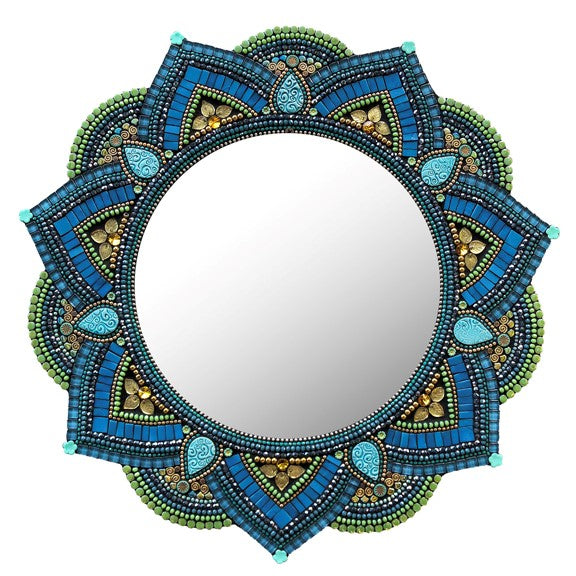 Birdhouse OR Mandala Mirror:  Mosaic with Angie Heinrich - Feb. 16-18, 2024