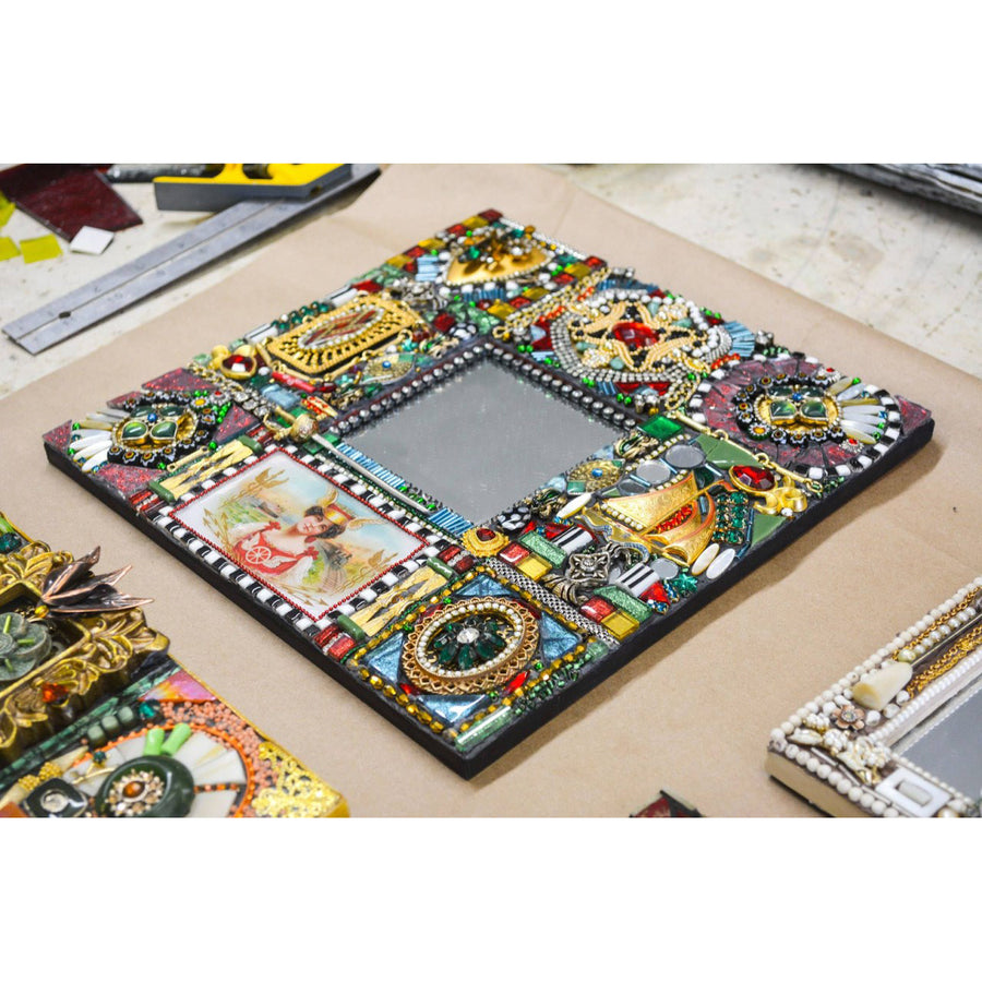 Mixed Media Mosaic Mirrors Workshop with Debra Mager - Nov. 9-10, 2024