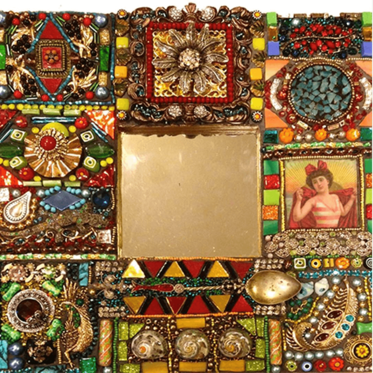 Mixed Media Mosaic Mirrors Workshop with Debra Mager - Nov. 9-10, 2024