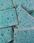 Bunnies, Kitties & Unicorns - OH MY - 2x3in Handmade Ceramic Tiles