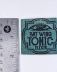 Bat Wing Tonic Elixir - Handmade Ceramic Spooky tiles