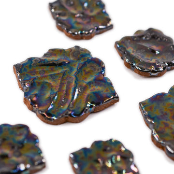 Rainbow Metallic Moroccan - Handmade Ceramic tiles