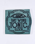 Bat Wing Tonic Elixir - Handmade Ceramic Spooky tiles