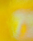 Marigold Yellow Transparent, Iridescent, rainbow