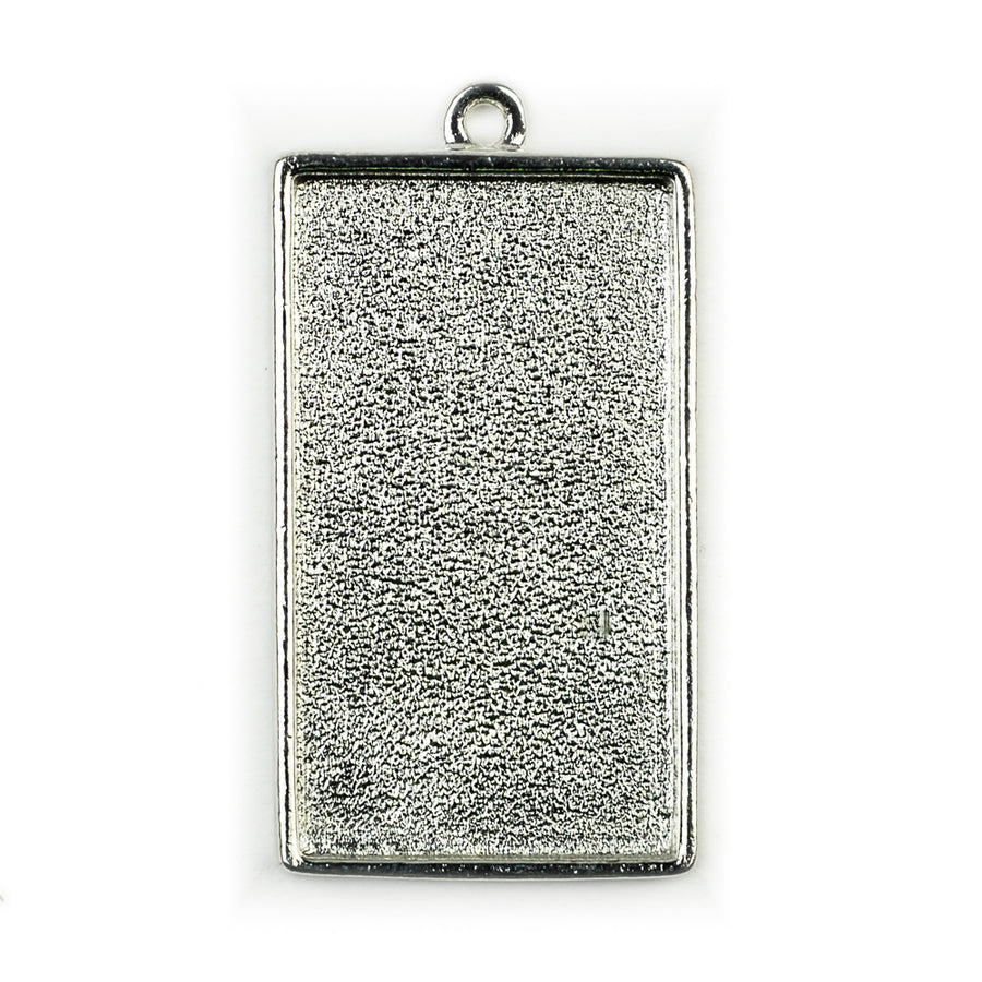 Pendant Rectangle - Sterling Silver