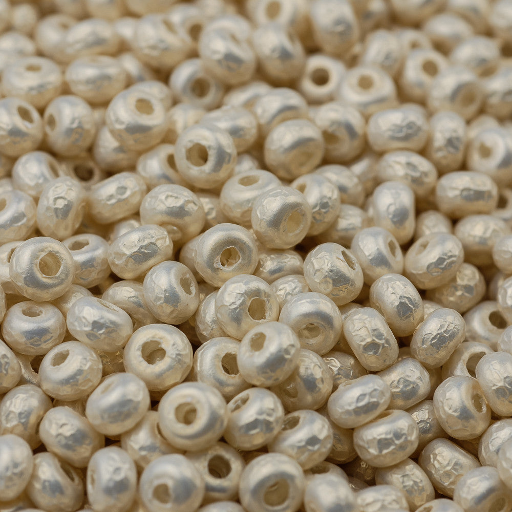 White Baroque Miyuki Seed Bead