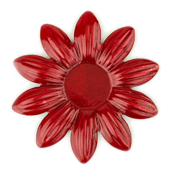 Hummingbird Florals - Style #5 - Crimson Red Sm. Flower