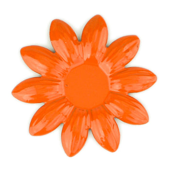 Hummingbird Florals - Style #5 - Flame Orange Sm. Flower