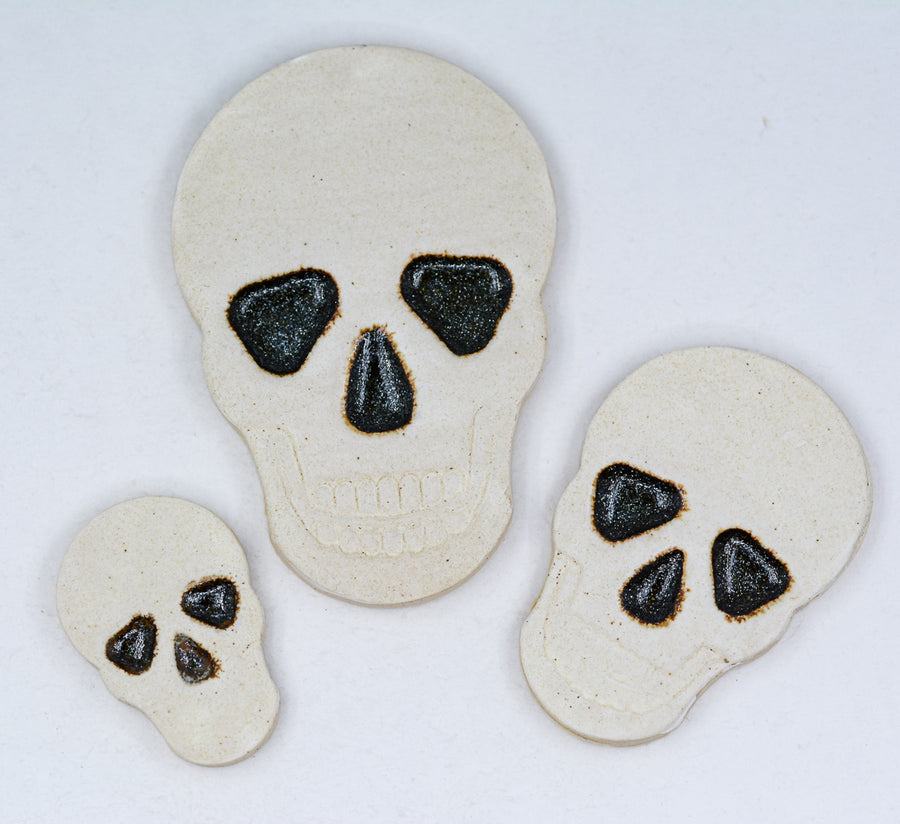 Skulls Matte Glaze - Handmade Ceramic tiles