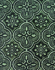 Van Gogh Green Floral Sparkle