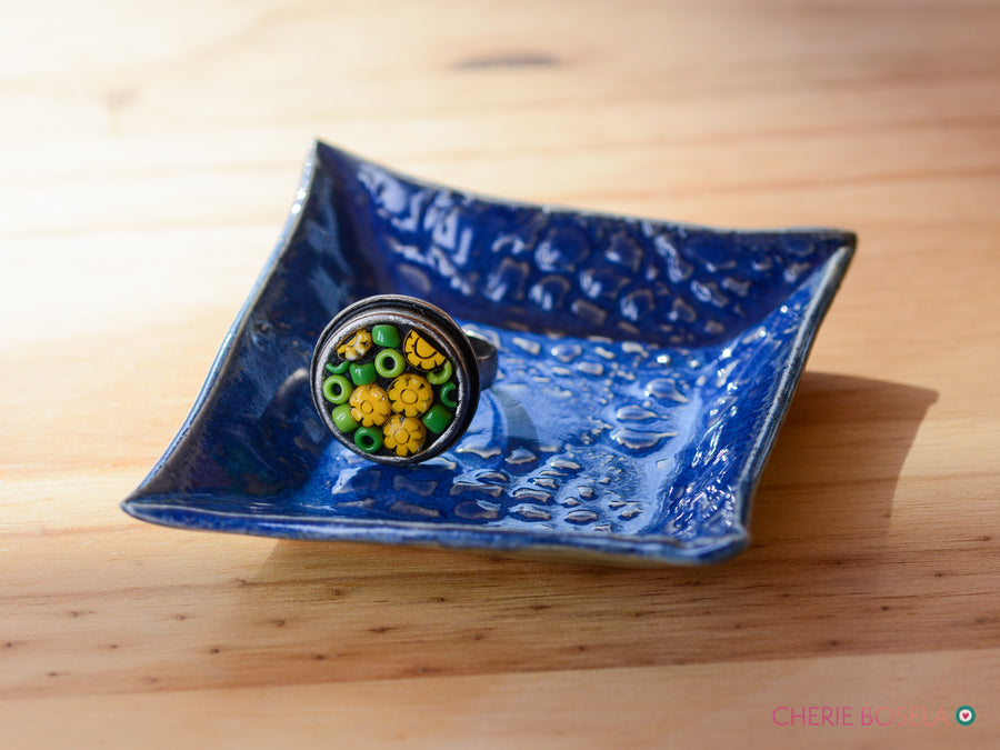 Blue Lace Trinket Dish