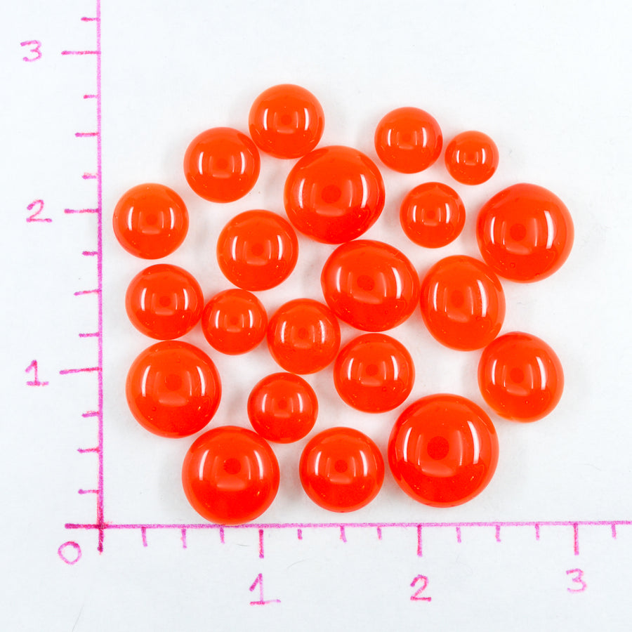 Frit Balls - Transparent Orange