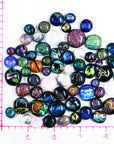 Dichroic Round - 1oz. - Frit Ball Mix