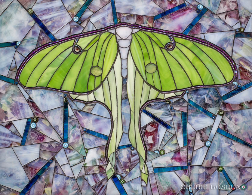 Luna Moth - Blank Greeting Card