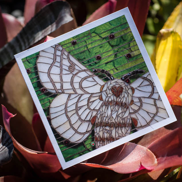 Bombyx Mori - Blank Greeting Card